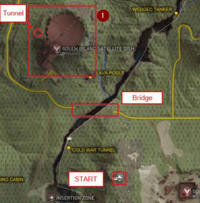 Golem Island tacmap